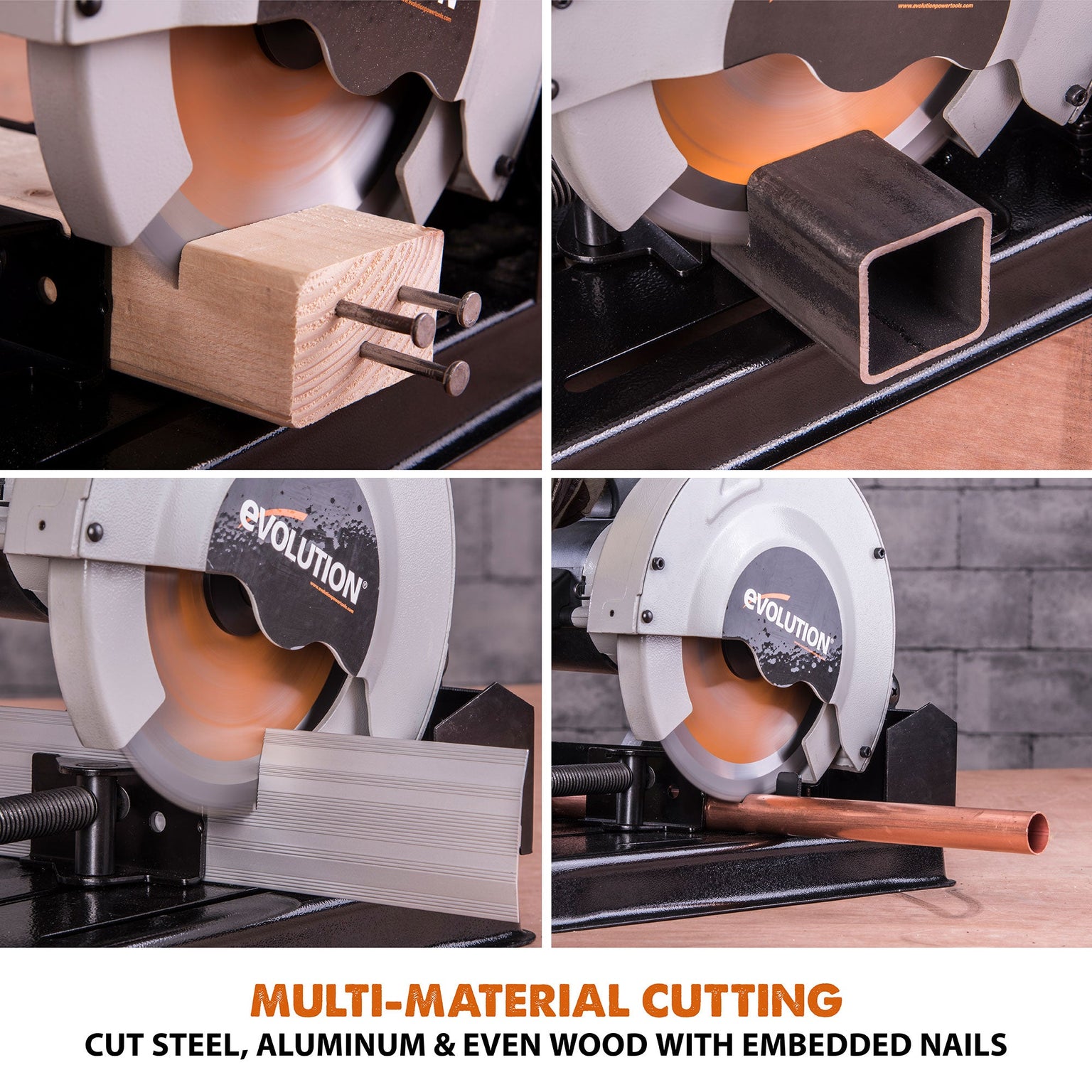 Evolution Chop Saws - Metal Cutting and Muli-Material Chop Saws ...