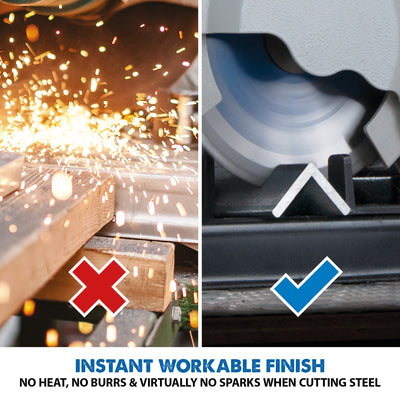 Evolution EVOSAW185HD: Metal Cutting Chop Saw With 7-1/4 in. Blade