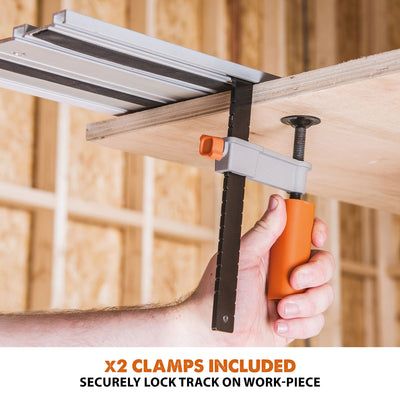 Evolution ST1400 | 55 in. | Circular Saw Track | Clamps & Carry Bag Included