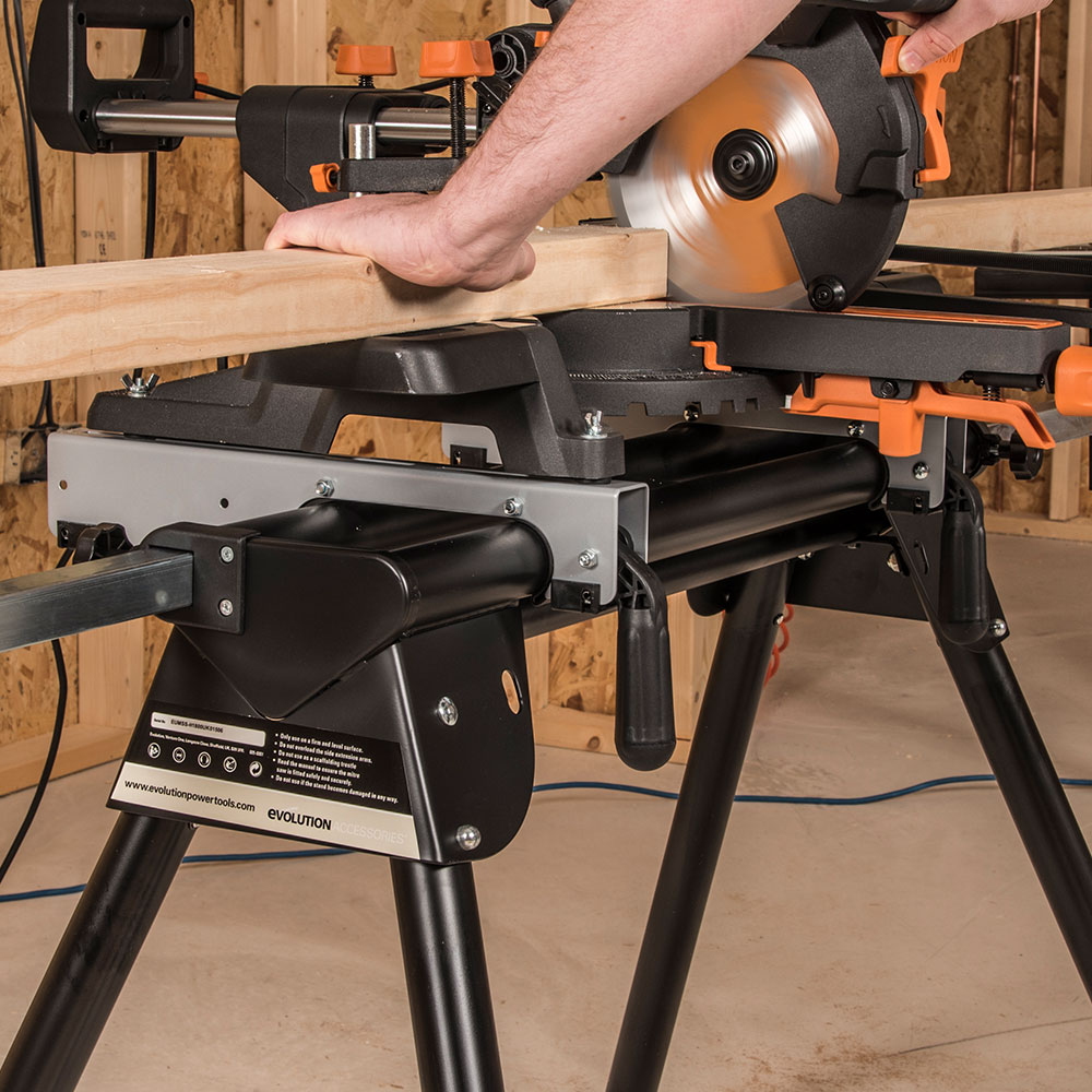 Evolution Miter Saw Stand Mounting Rail Clamps (Pair)