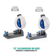 Evolution 12BLADEAL | 12 in. | 80T | 1 in. Arbor | Aluminum and Non-Ferrous Metal TCT Blade
