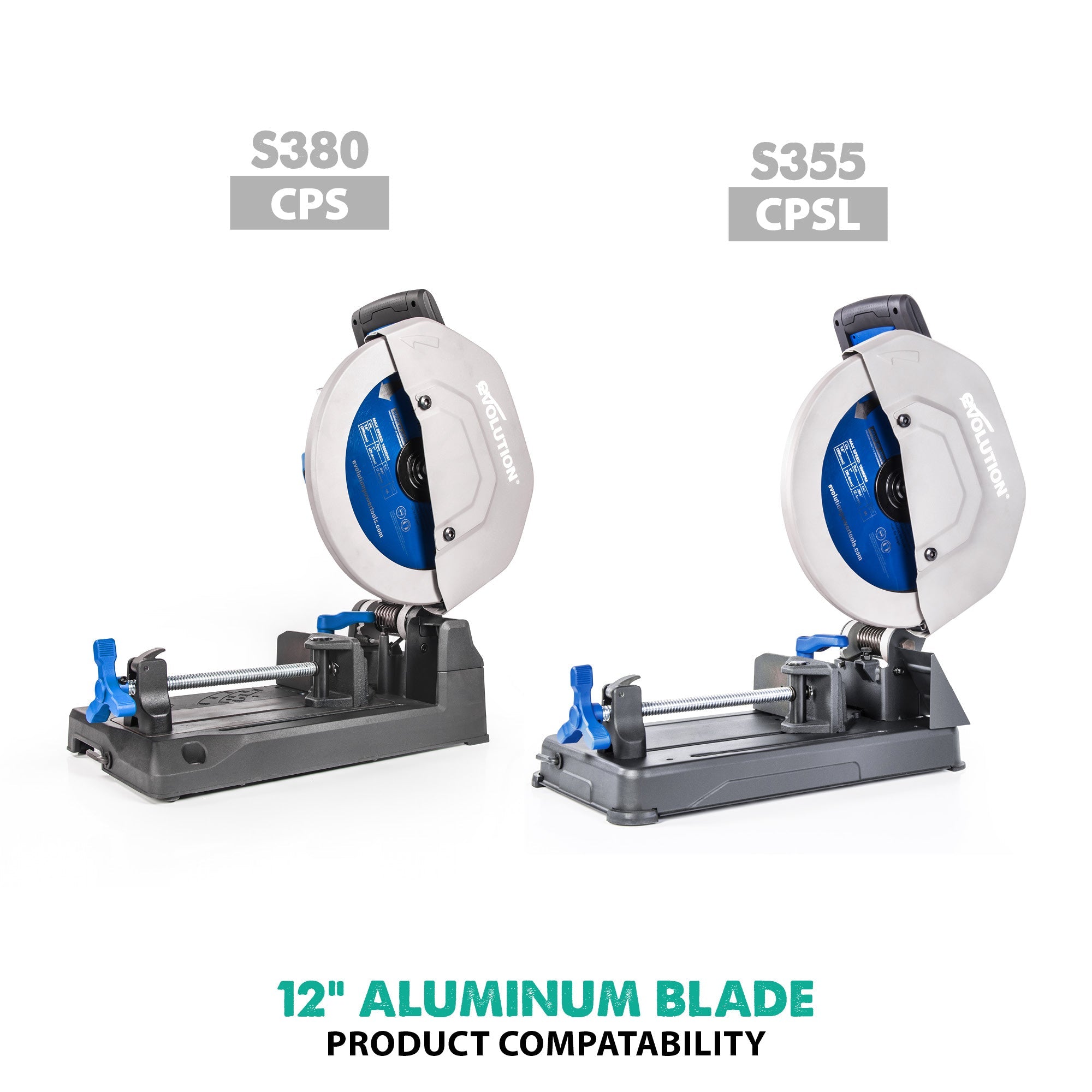 Evolution 12BLADEAL | 12 in. | 80T | 1 in. Arbor | Aluminum and Non-Ferrous Metal TCT Blade