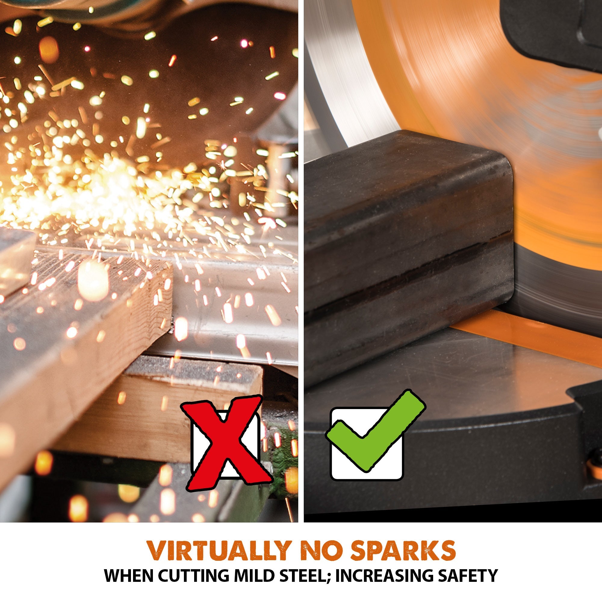 Evolution R255SMS-DB+: Dual Bevel Sliding Miter Saw With 10 in. Multi-Material Cutting Blade