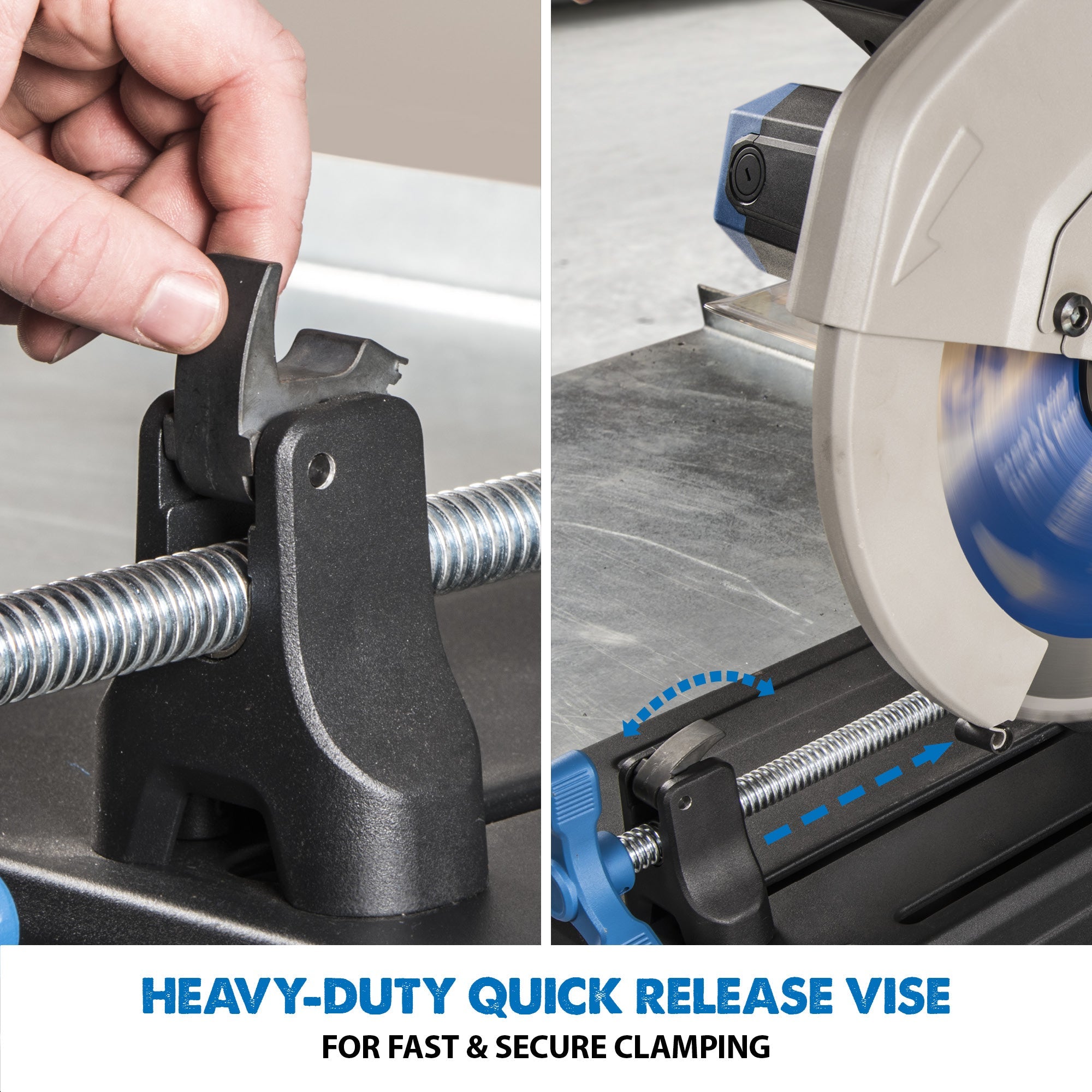 Evolution S355CPSL: Metal Cutting Chop Saw With 14 in. Mild Steel Blade