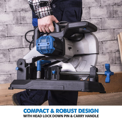 Evolution S355CPSL: Metal Cutting Chop Saw With 14 in. Mild Steel Blade