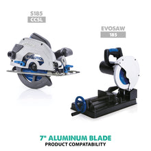 Evolution 180BLADEAL | 7 in. | 54T | 20mm Arbor | Aluminum and Non-Ferrous Metal TCT Blade