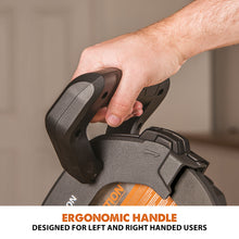 Evolution R185SMS+: Single Bevel Sliding Miter Saw With 7-1/4 in. Multi-Material Cutting Blade