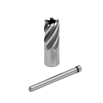 Evolution CC21/32 - 21/32 in. Width x 1 in. Depth Annular HSS Cutter with 3/4 Inch Weldon Shank and Pilot Pin included