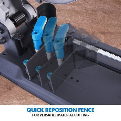 Evolution S355CPSL: Metal Cutting Chop Saw With 14 in. Mild Steel Blade