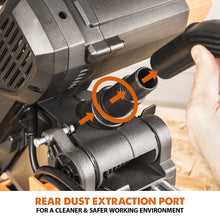 Evolution R255SMS-DB+: Dual Bevel Sliding Miter Saw With 10 in. Multi-Material Cutting Blade