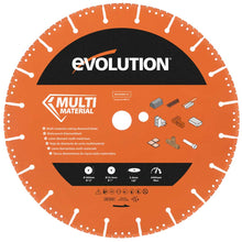Evolution MD300SEG-CS | 12 in. | Segmented Edge | 1 in. Arbor | Multi-Purpose, Metal Cutting Diamond Blade