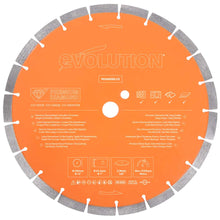 Evolution PD300SEG-CS2 | 12 in. | 1 in. Arbor | High Diamond Concentration | Segmented Diamond Blade
