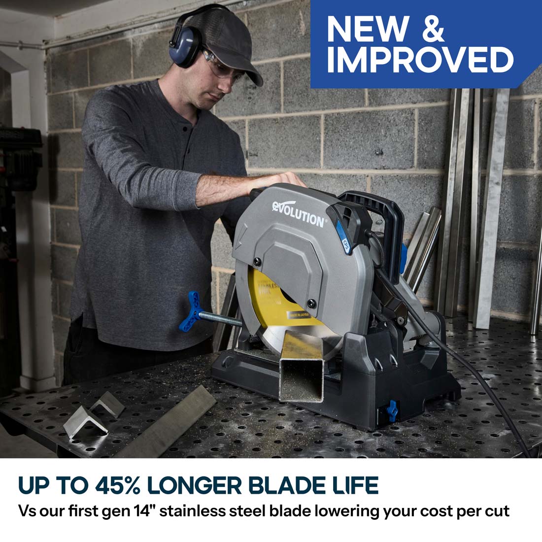 Evolution 14BLADESSN-Gen 2 | 14 in. | 90T | 1 in. Arbor | Stainless Steel TCT Blade
