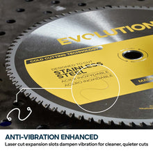 Evolution 14BLADESSN-Gen 2 | 14 in. | 90T | 1 in. Arbor | Stainless Steel TCT Blade