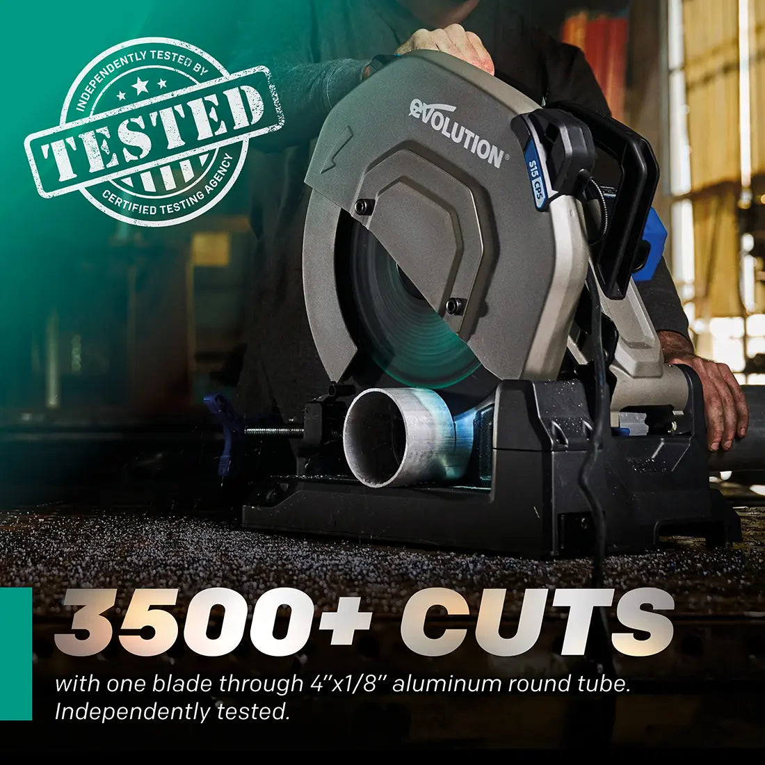 Evolution EVOMAX14AL | 14 in. | 100T | Professional Grade Aluminum TCT Blade