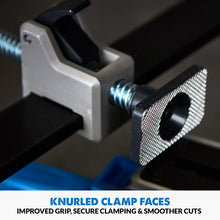 Evolution S355MCS: Mitering Chop Saw With 14 In. Mild Steel Blade | Heavy Duty | Metal Cutting