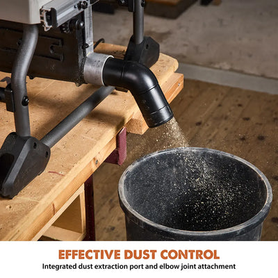 Evolution R10TBLX Multi-Material Table Saw with Wheeled Scissor Stand | 10 in. Multi-Material Cutting Blade