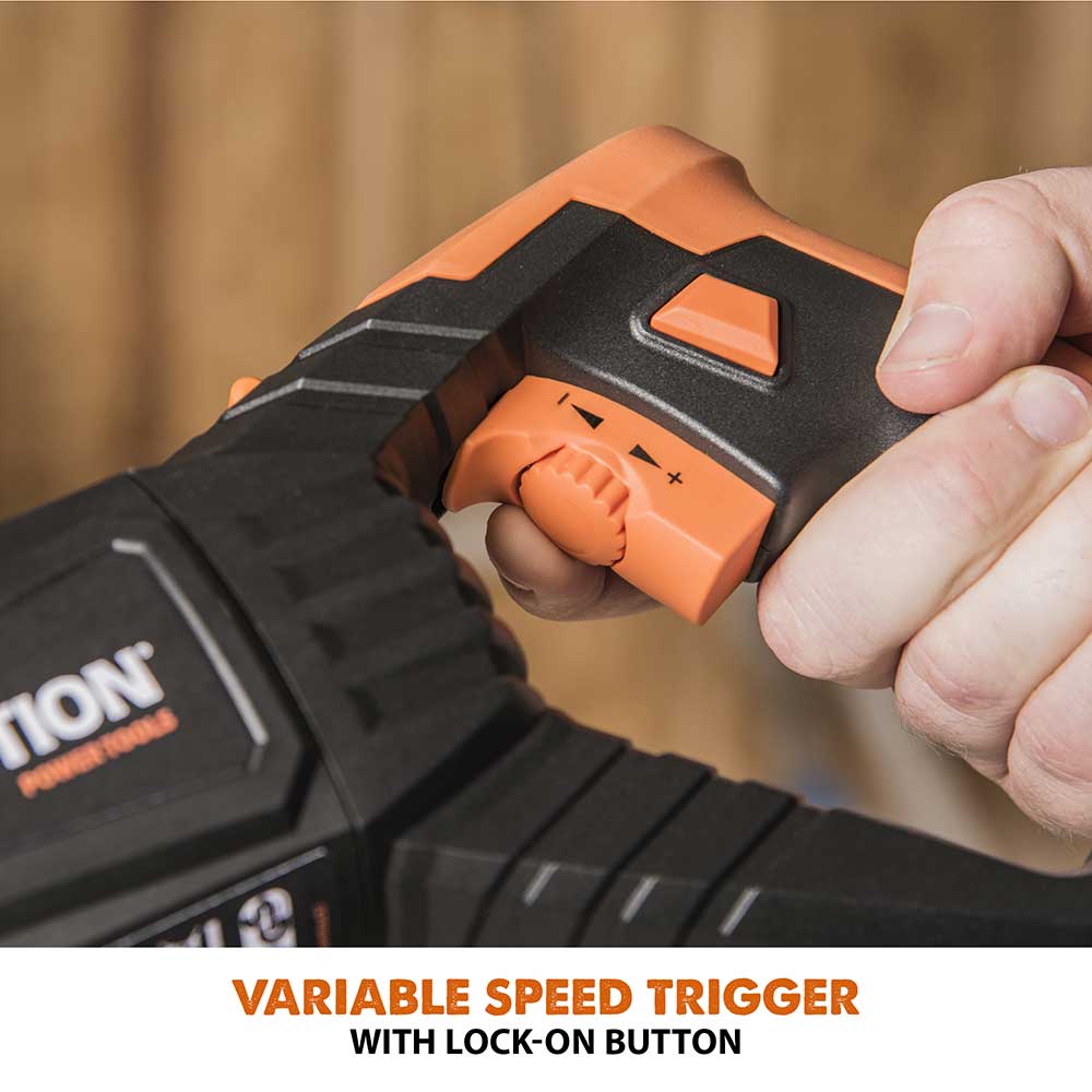 Evolution R230RCP - Reciprocating Saw with 4 Blades