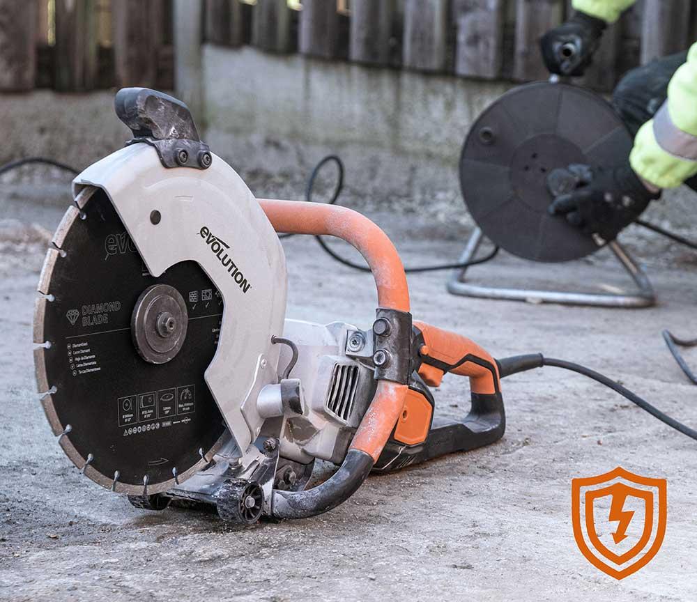 Evolution D300SEG-CS2 | 12 in. | Segmented Edge | 1 in. Arbor | Concrete, Stone, Brick Cutting Diamond Blade