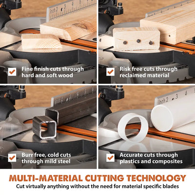 Evolution R8MTS 8-1/4” Convertible Miter Table Saw