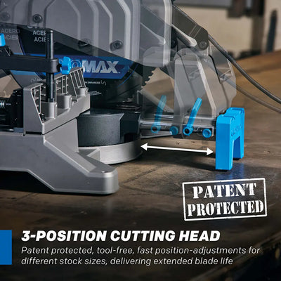 Evolution S14MCS: Cold Cut Mitering Chop Saw With 14 in. EVOMAX14ST  Blade | Heavy Duty | Metal Cutting