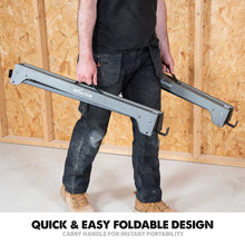 Evolution Folding Metal Saw Horse / Trestle Work Stand Twin-Pack