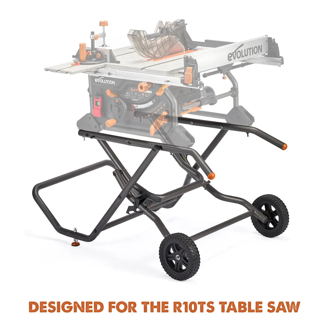 Evolution Compact Folding Wheeled Scissor Stand For R10TS Table Saw