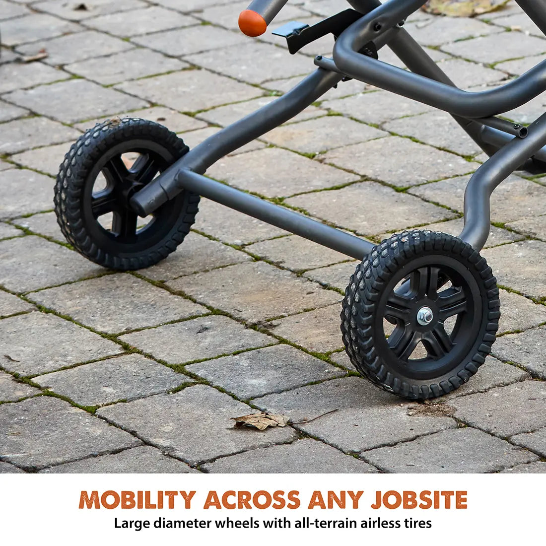 Evolution Compact Folding Wheeled Scissor Stand For R10TS Table Saw