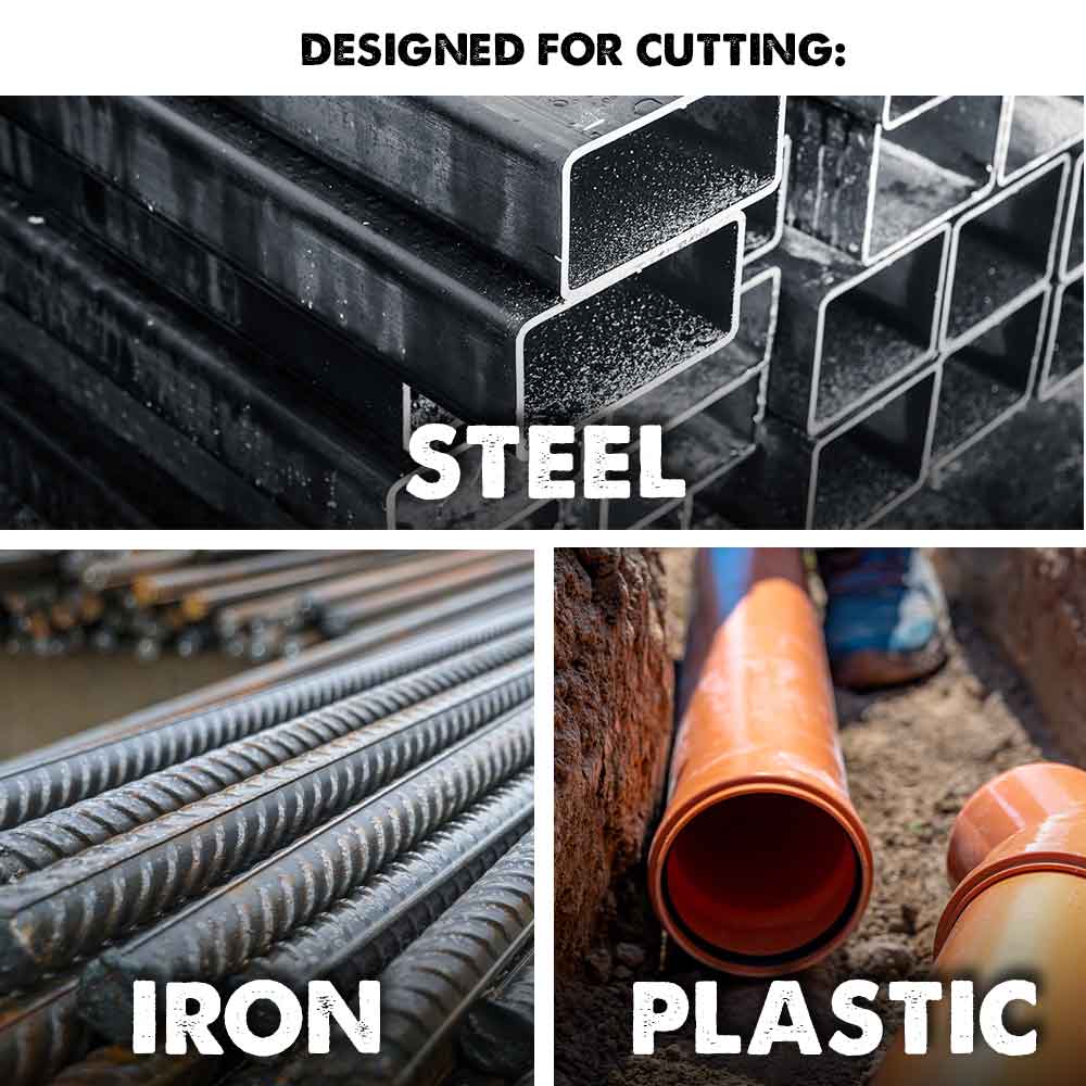 Evolution MD300SEG-CS | 12 in. | Segmented Edge | 1 in. Arbor | Multi-Purpose, Metal Cutting Diamond Blade