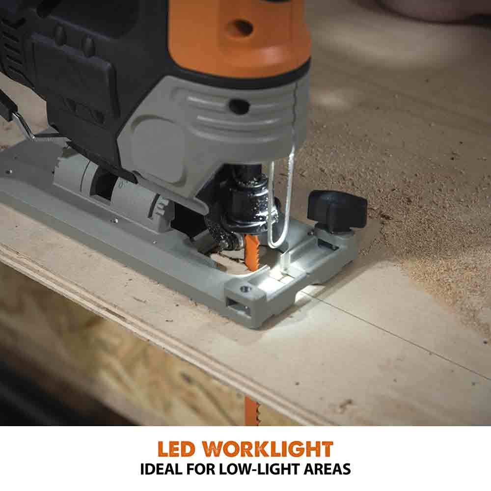 Evolution Cordless R90JGS-Li Jigsaw 20V Li-Ion EXT Inc Multi-Material Blades