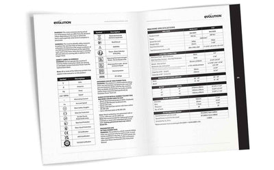 Evolution ST2800 | 110 in. | Circular Saw Track | Clamps & Carry Bag Included
