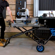 Evolution MCSSTAND | Mitering Chop Saw Stand with Powerlift Assist