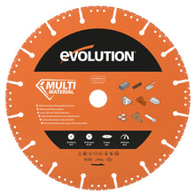 Evolution MD230SEG-CS | 9 in. | Segmented Edge | 7/8 in. Arbor | Multi-Purpose, Metal Cutting Diamond Blade