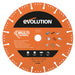 Evolution MD255SEG-CS | 10 in. | Segmented Edge | 7/8 in. Arbor | Multi-Purpose, Metal Cutting Diamond Blade