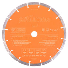 Evolution PD230SEG-CS | 9 in. | 7/8 in. Arbor | High Diamond Concentration | Segmented Diamond Blade