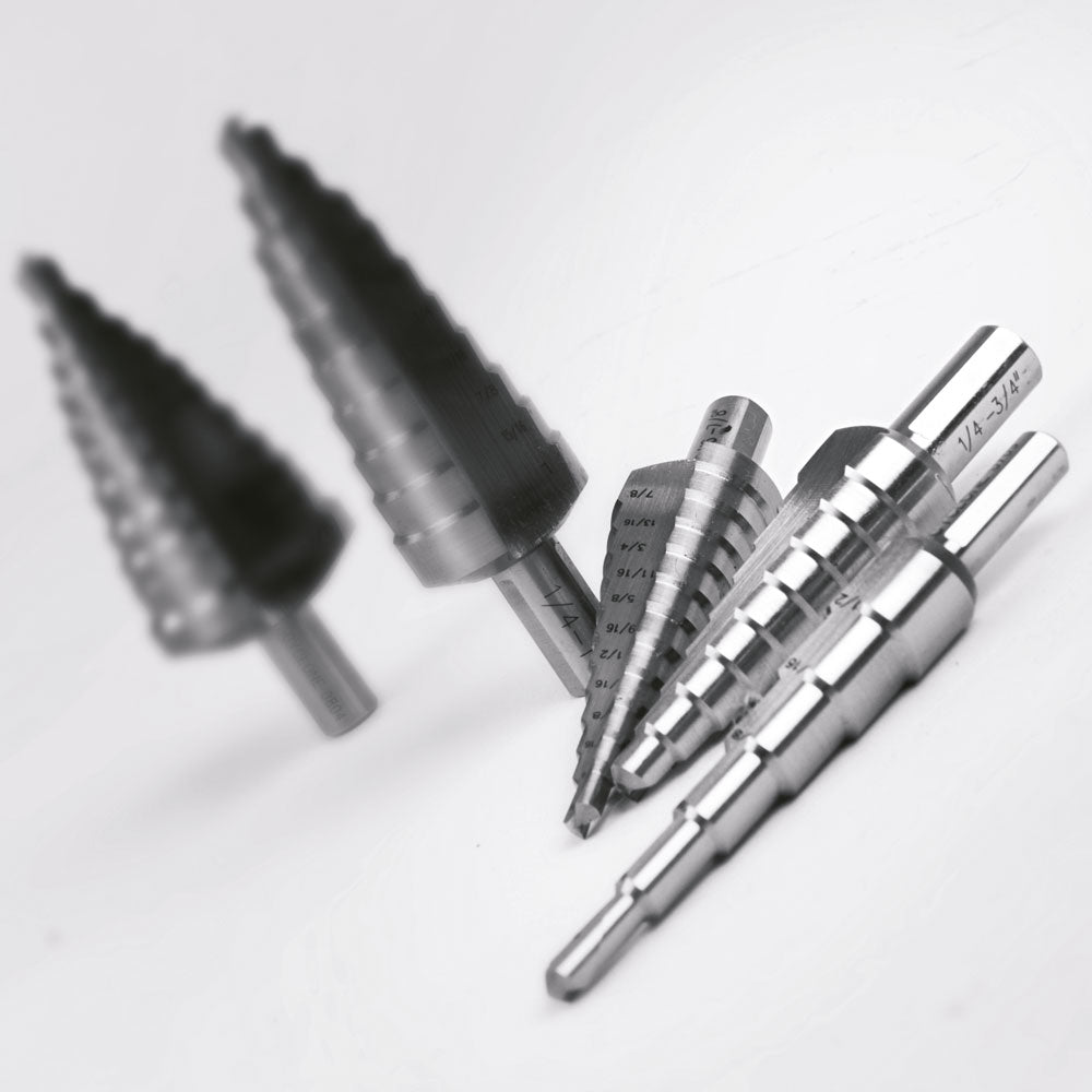 Evolution SD-12: 3/16 to 7/8 in. Straight Flute Step Drill